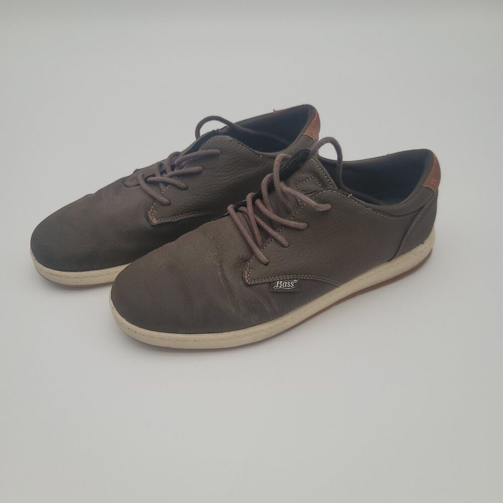 G.H. Bass Percy WX Men's 8.5 Brown Casual Lace-Up Oxford Sneakers